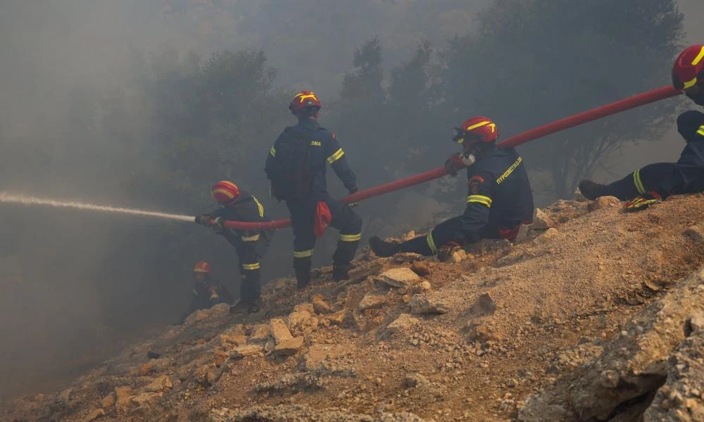 Φωτιά στο Χέρσο Κιλκίς - Μήνυμα από το 112 πήραν οι πολίτες